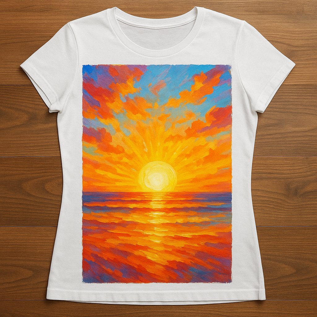 Sunny Horizon Tee design art